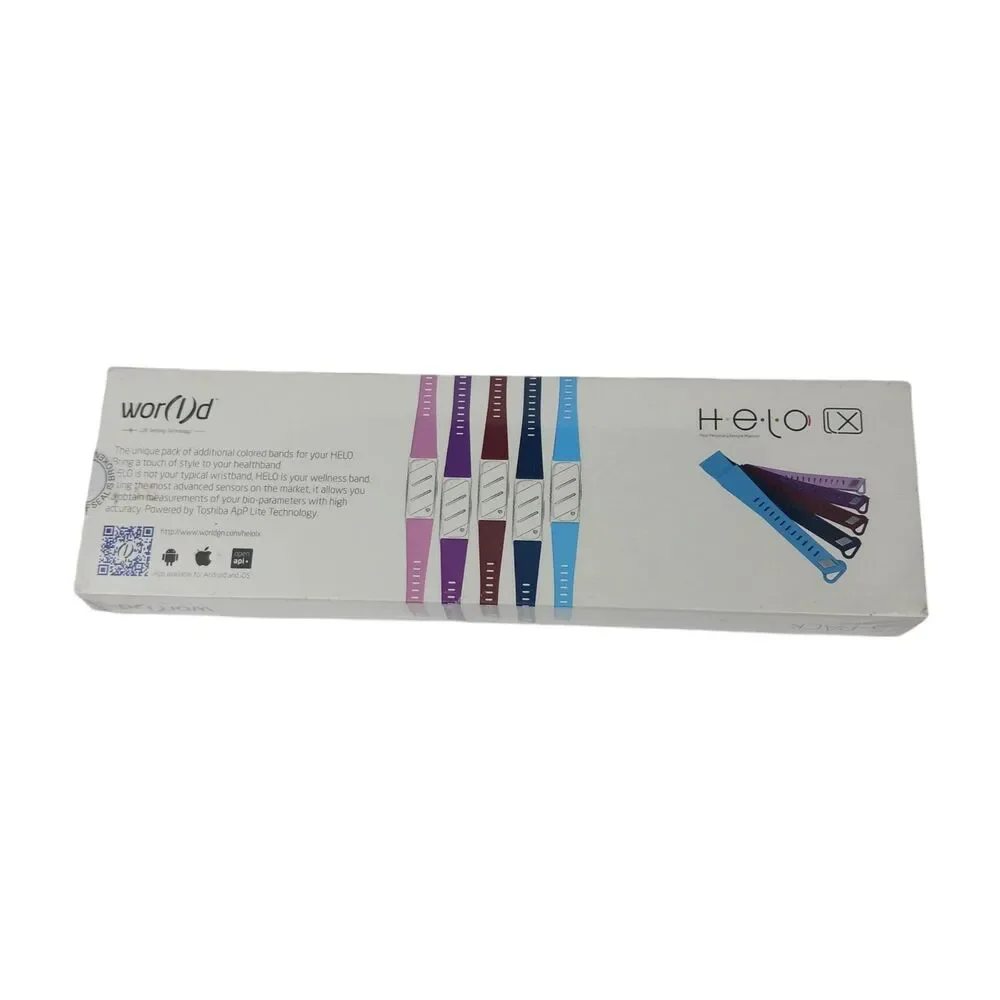 Wor(l)d Helo LX Bands 5-Pack New Sealed Box